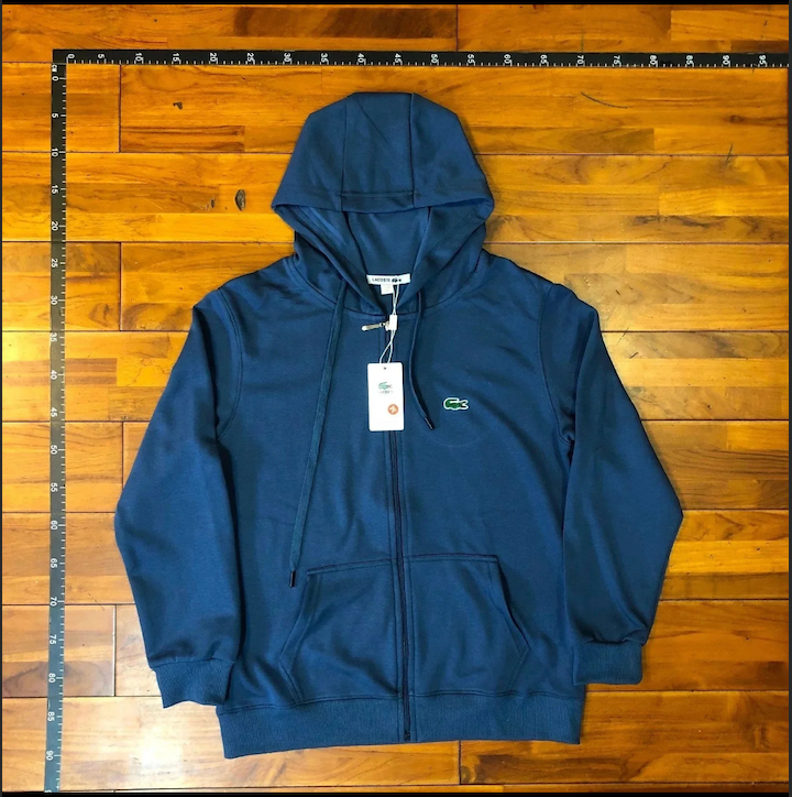 Lacooste zip up hoodie
