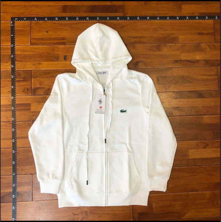 Lacooste zip up hoodie